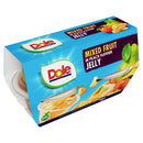 Dole Mixed Fruit In Peach Jelly Fruit Snacks 4x123g