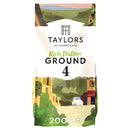 Taylors of Harrogate Rich Italian Ground Roast Coffee 200g - Moo Local