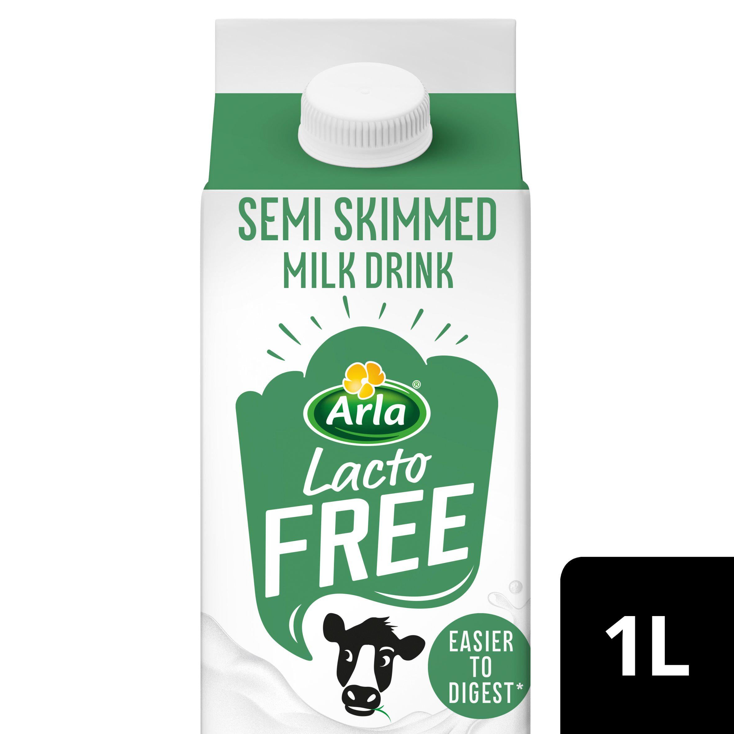Arla Lactofree Fresh Semi Skimmed Milk Drink 1 Litre