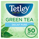 Tetley Green Tea Decaffeinated Tea Bags x50