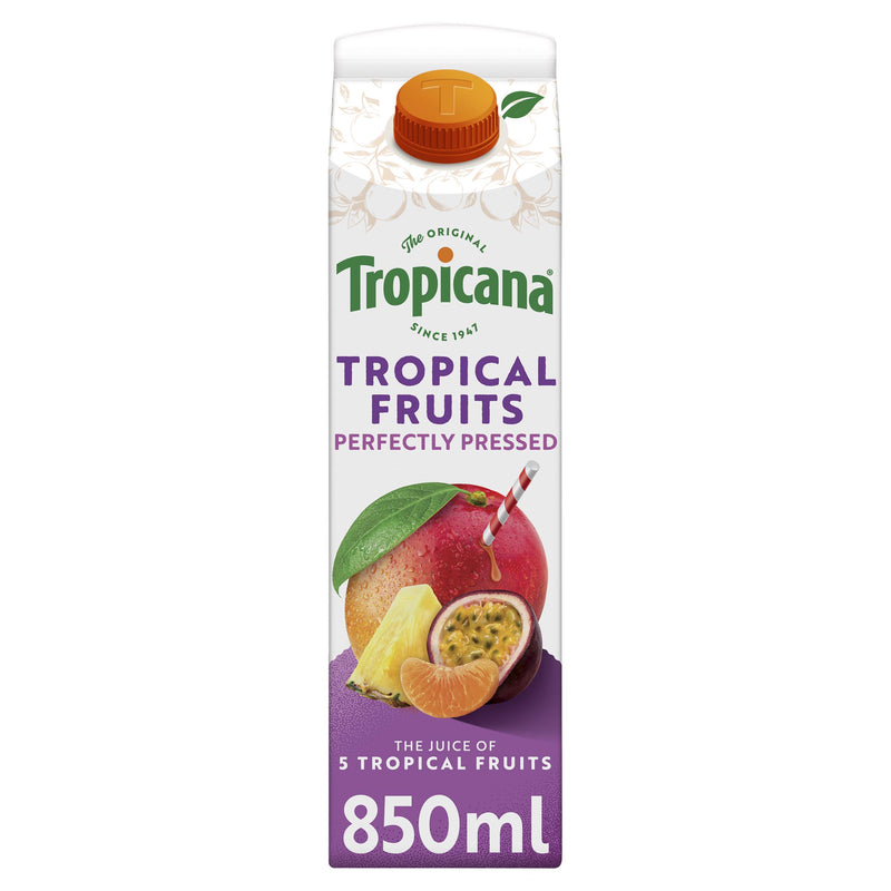 Tropicana Pure Tropical Fruit Juice 850ml