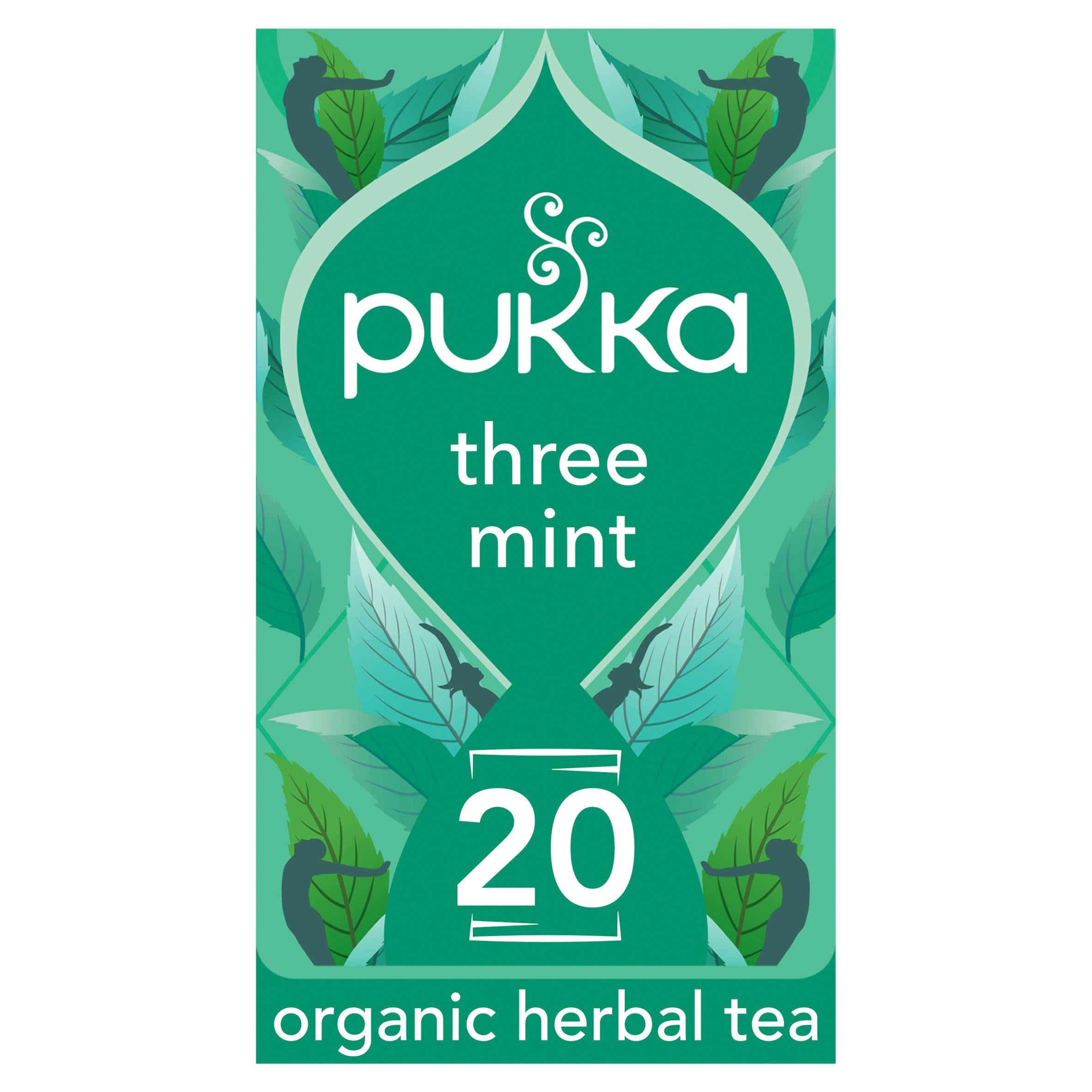 Pukka Organic Three Mint Tea Bags x20