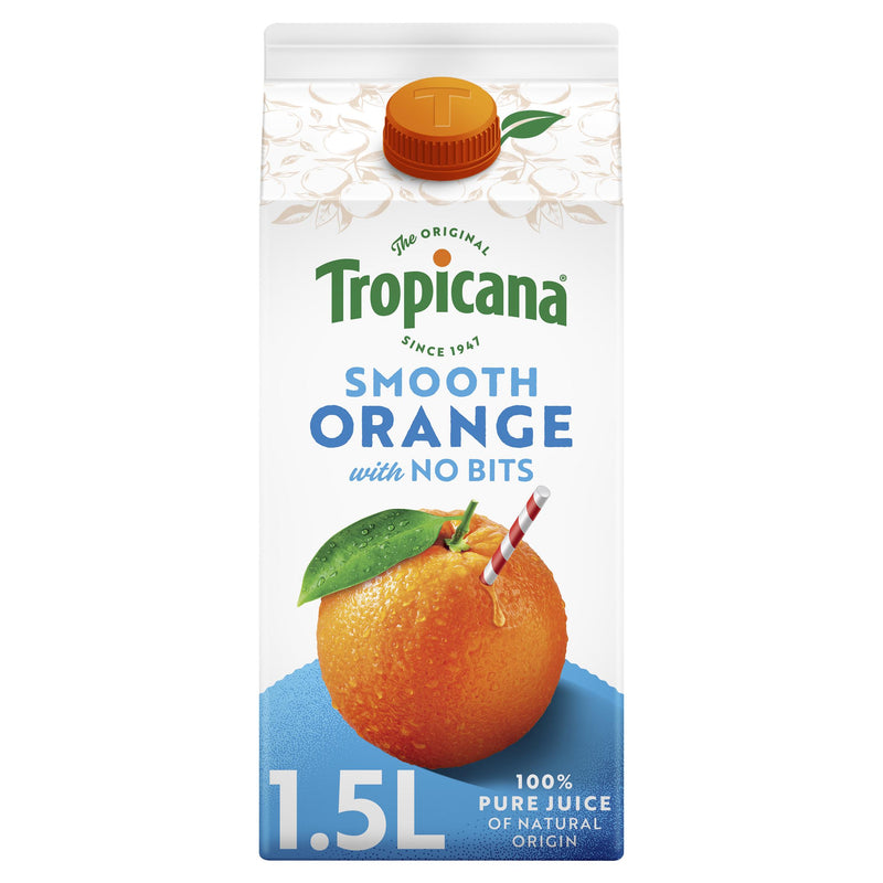 Tropicana Pure Smooth Orange Fruit Juice 1.5 Litre