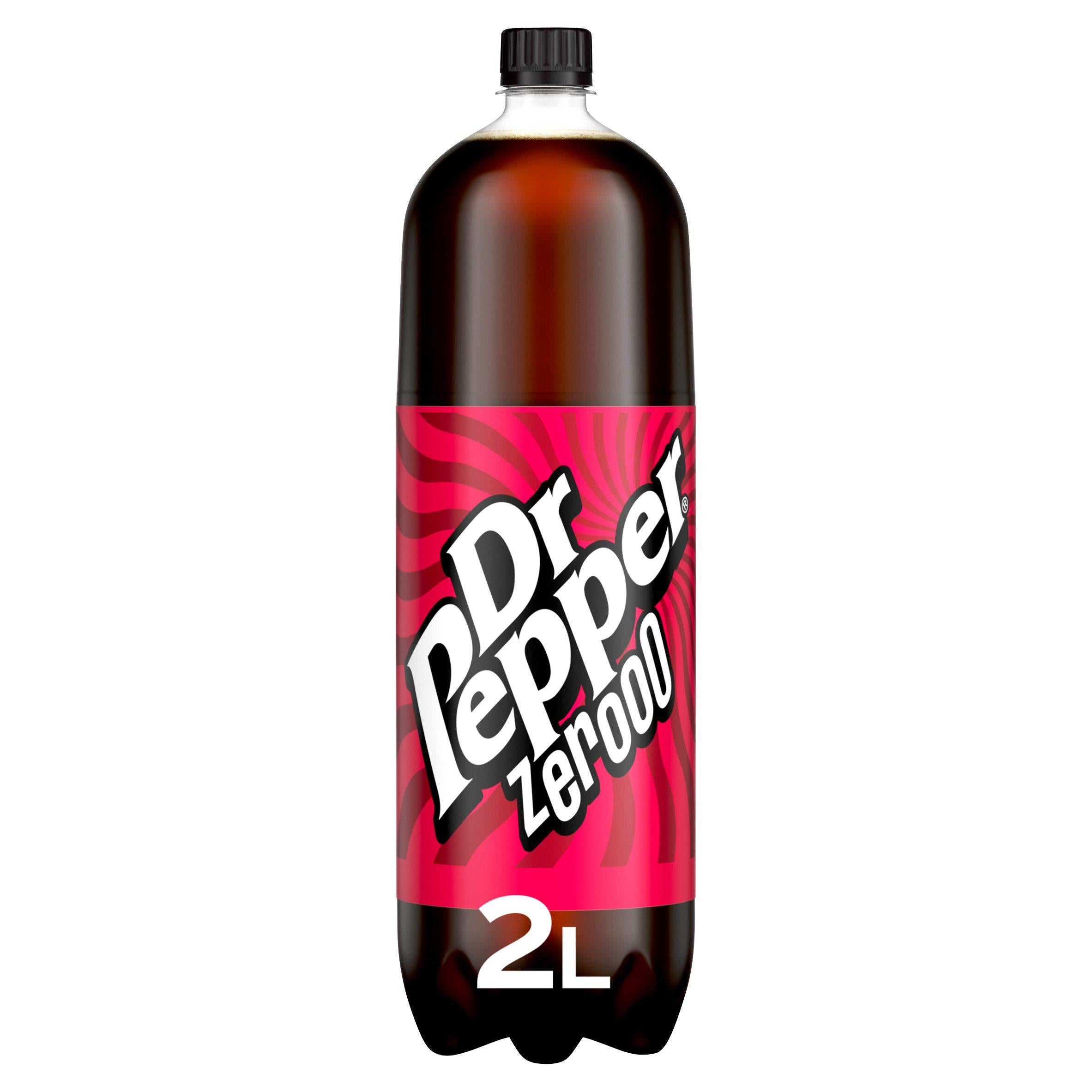 Dr Pepper Zero 2 Litre Bottle