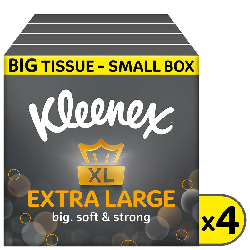 Kleenex Extra Large Compact Tissues 4x44 Sheets