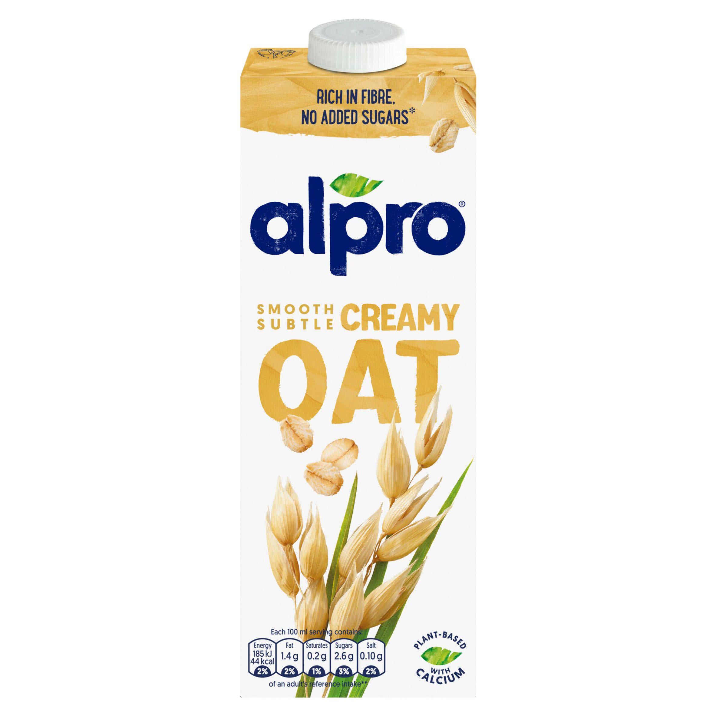 Alpro Oat Milk Long Life Dairy Alternative 1 Litre