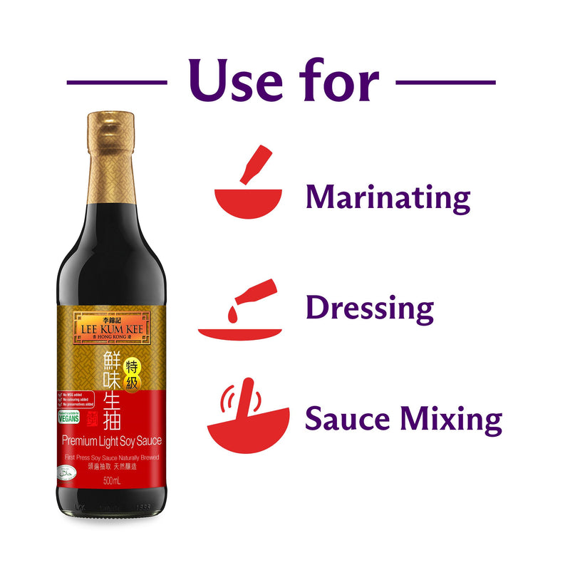Lee Kum Kee Premium Light Soy Sauce 500ml