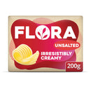Flora Unsalted Block Butter Alternative 200g