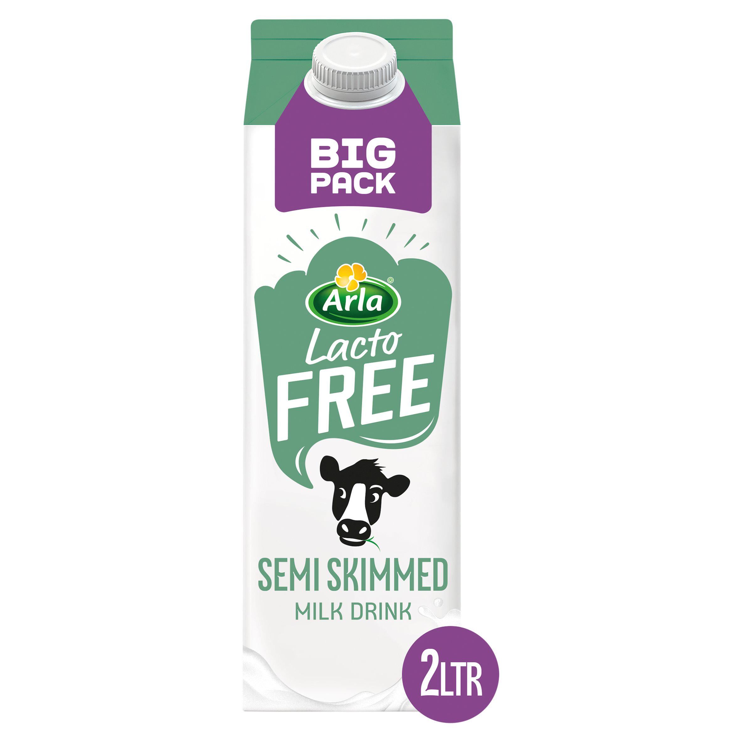 Arla Lactofree Fresh Semi Skimmed Milk Drink 2 Litre