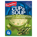 Batchelors Cup a Soup, Cream of Asparagus with Croutons x4