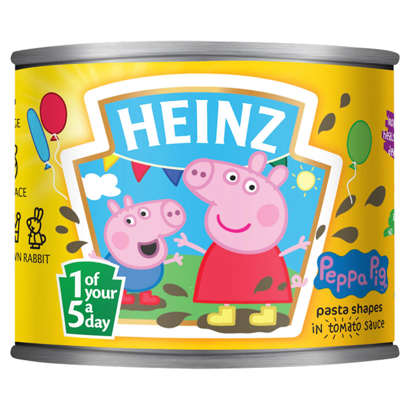 Heinz Peppa Pig Pasta Shapes 205g - Moo Local