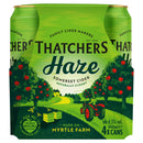 Thatchers Haze Cider 4 x 440ml