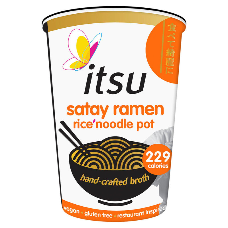 itsu Satay Rice Noodle Pot 64g
