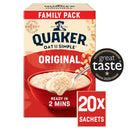 Quaker Oat So Simple Original Big Pack Porridge Sachets 20x27g