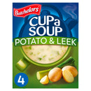 Batchelors Cup a Soup, Potato & Leek x4
