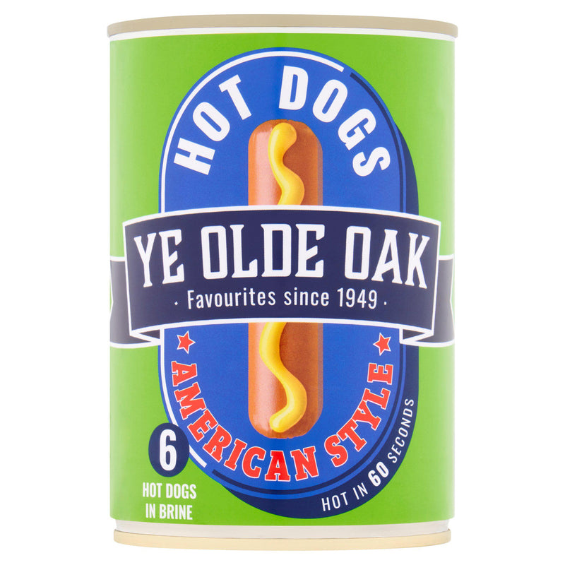 Ye Olde Oak 6 Hot Dogs 400g