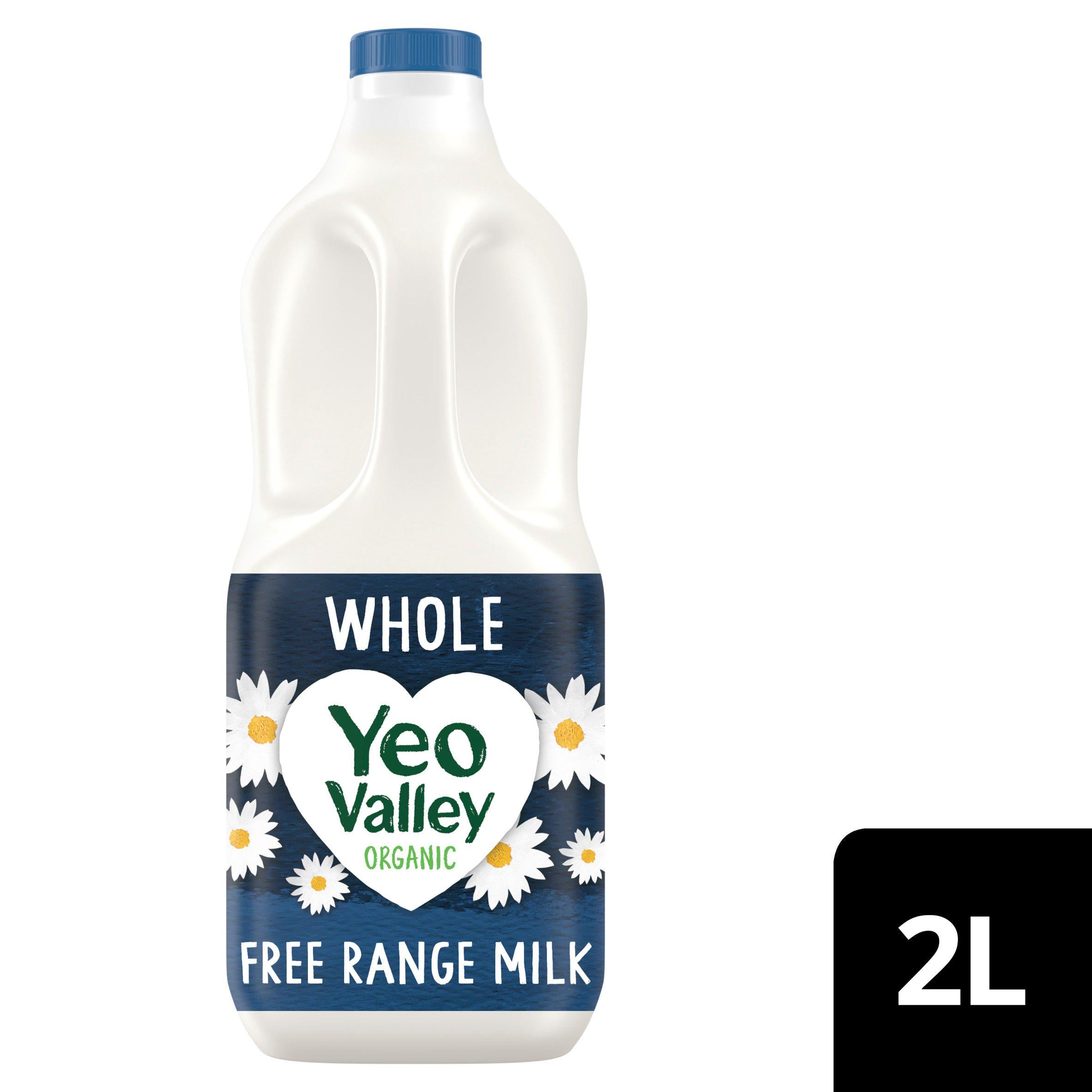 Yeo Valley Organic Fresh Whole Milk 2 Litre