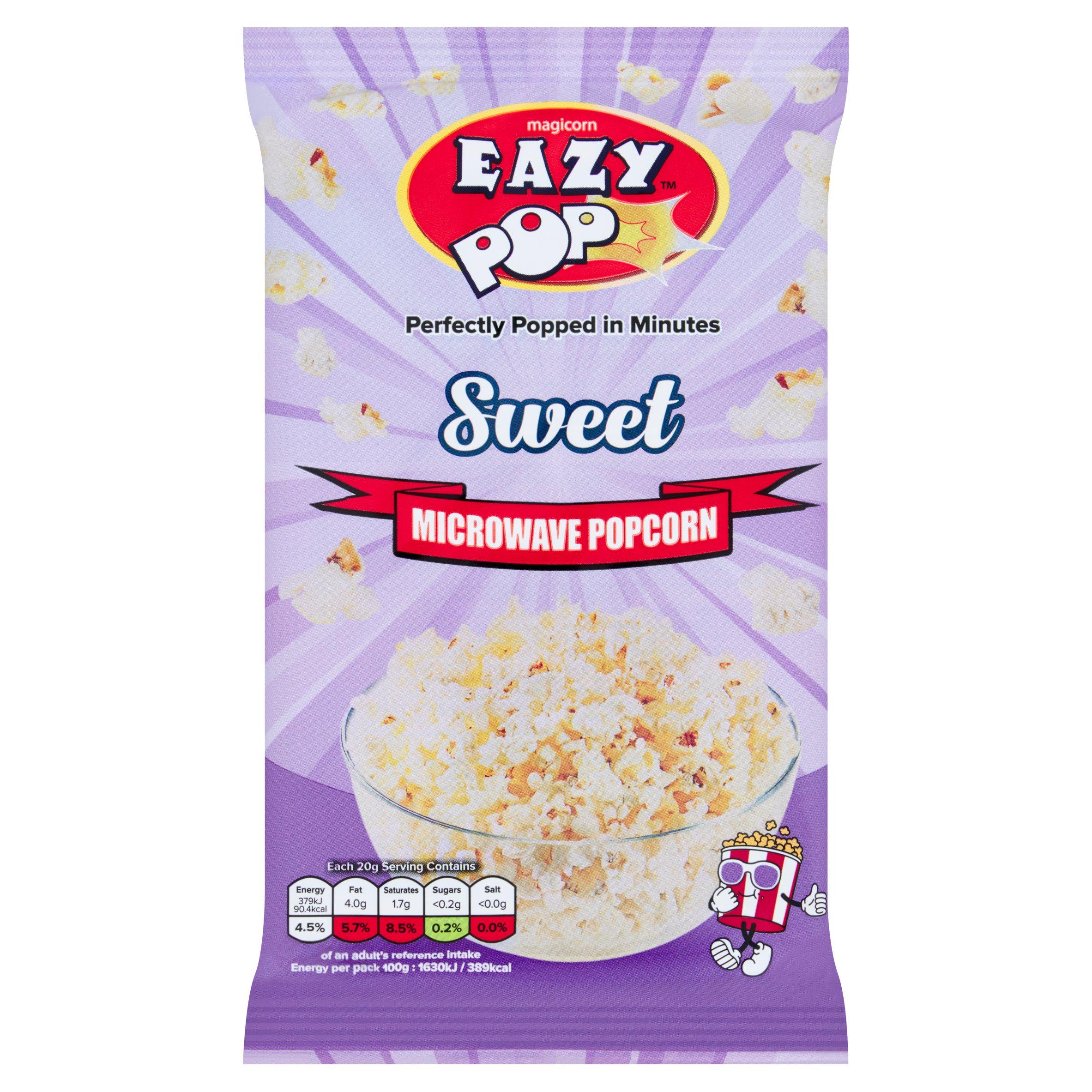 Eazypop Sweet Microwave Popcorn 85g