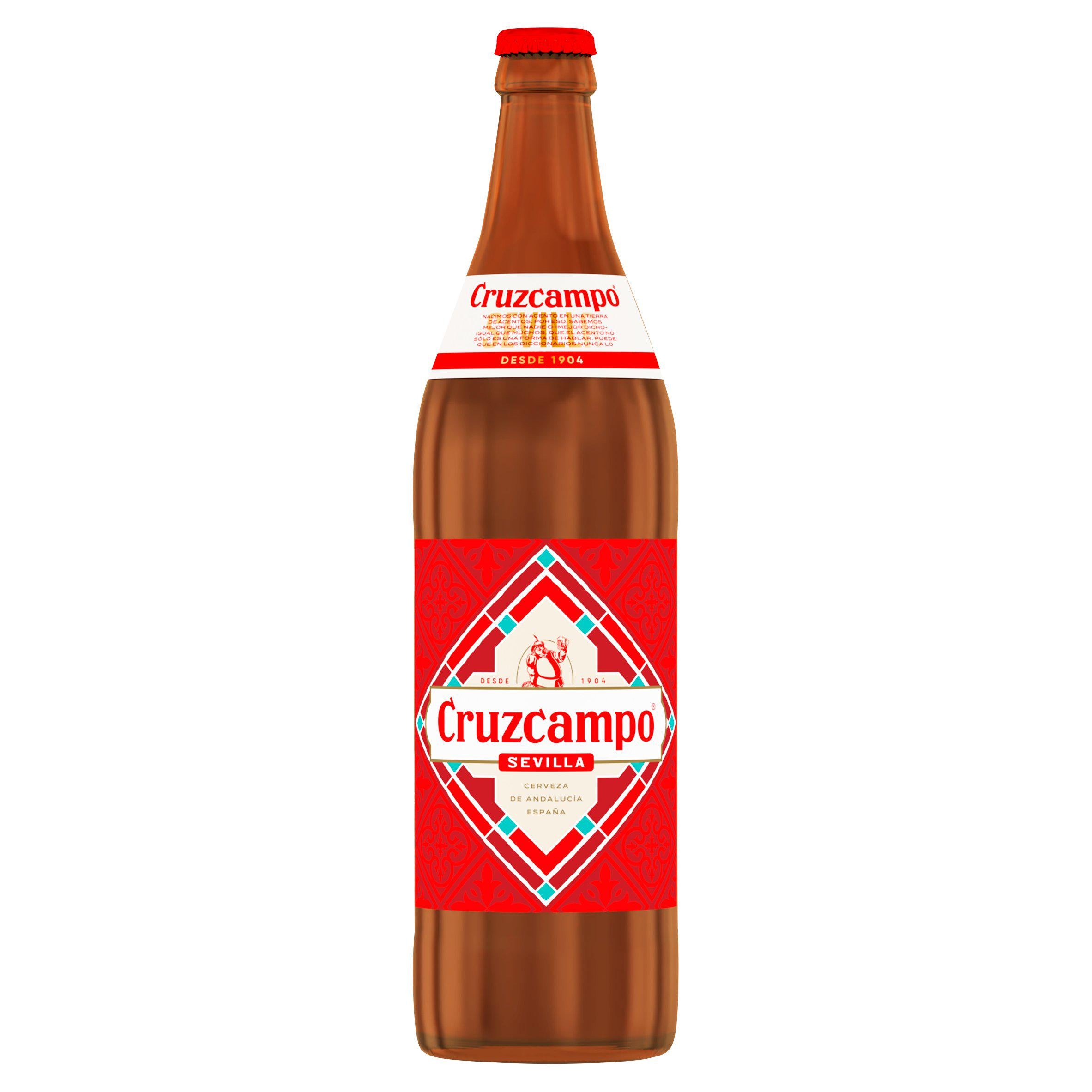 Cruzcampo Sevilla Lager Beer Bottle 660ml