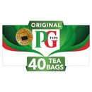 PG Tips Original Black Tea Bags x40