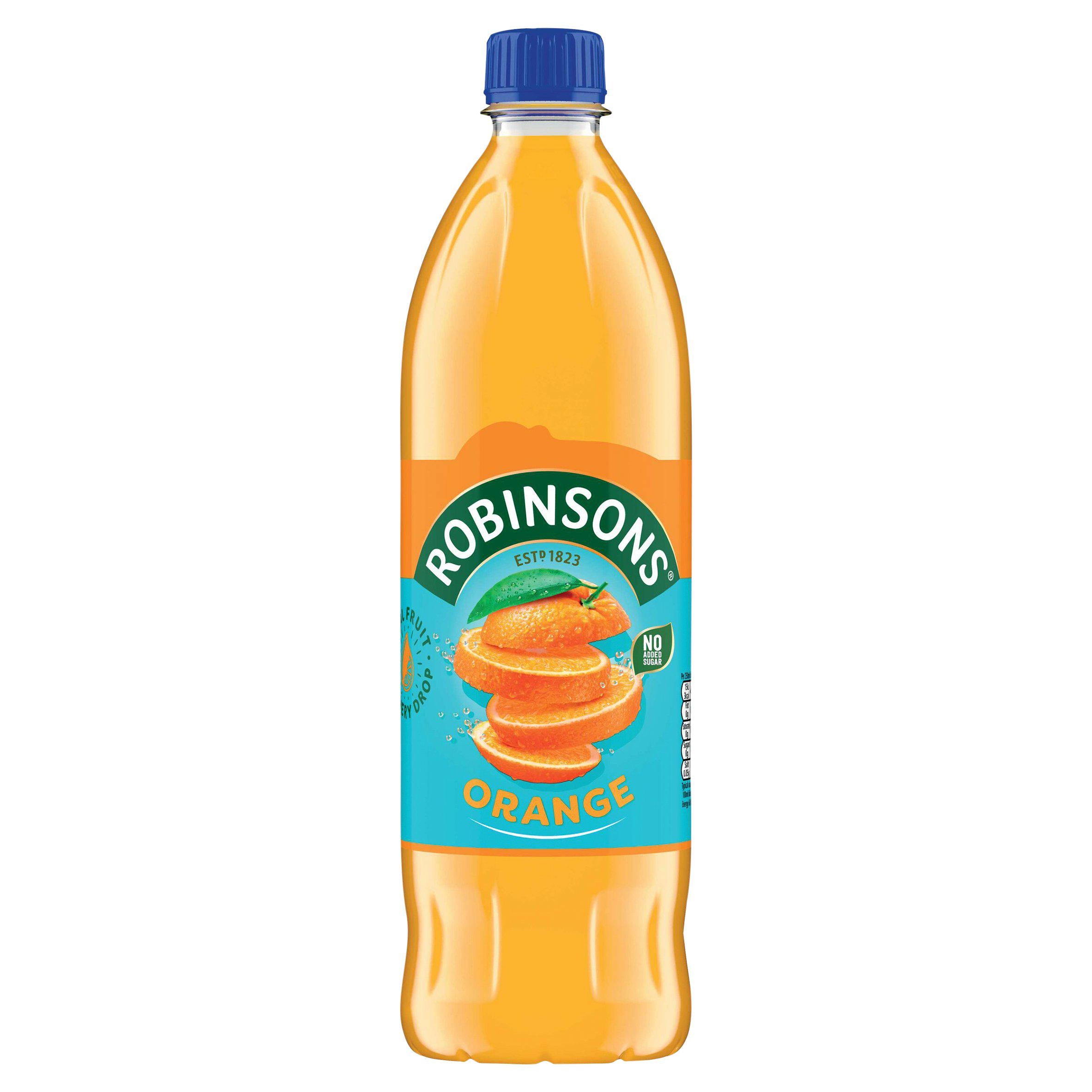 Robinsons Orange Squash No Added Sugar 1 Litre