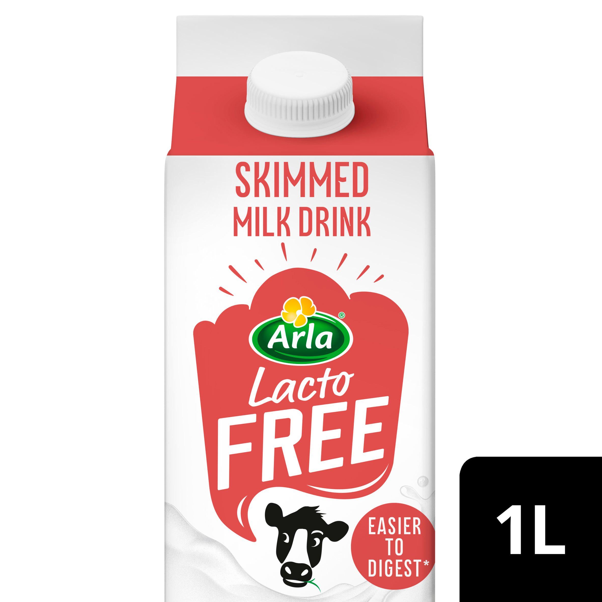 Arla Lactofree Fresh Skimmed Milk Drink 1 Litre
