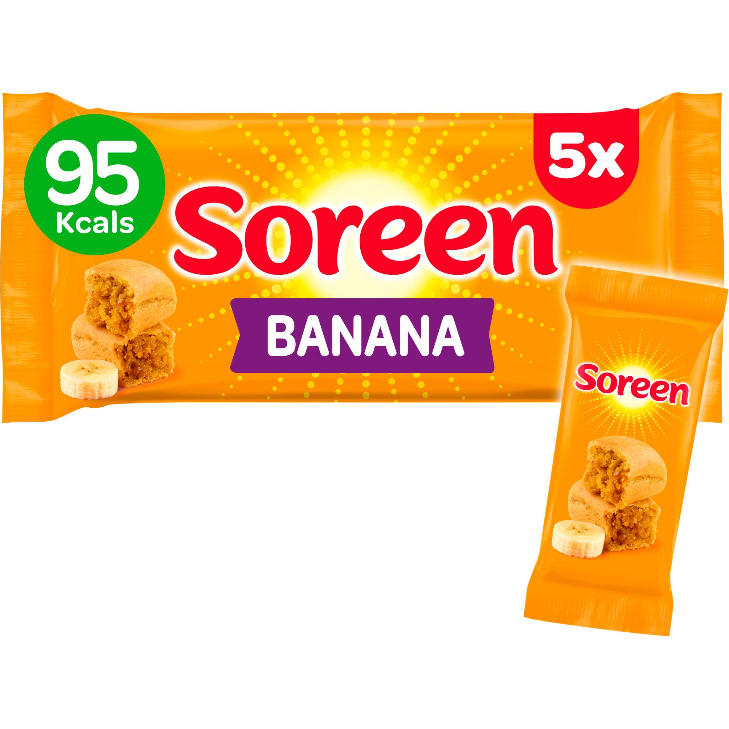 Soreen Banana Lunchbox Loaf Bars x5
