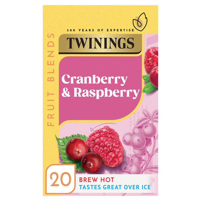 Twinings Cranberry & Raspberry Tea Bags x20
