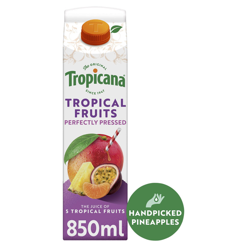 Tropicana Pure Tropical Fruit Juice 850ml