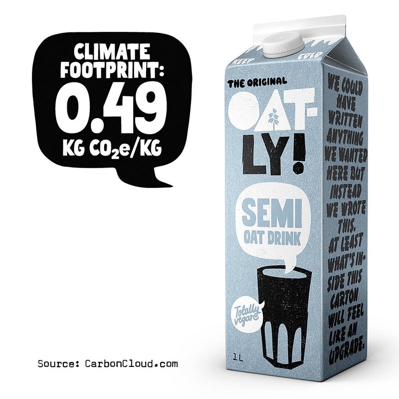 Oatly Oat Drink Semi Chilled 1 Litre