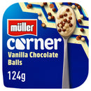 Müller Corner Vanilla Yogurt With Chocolate Balls 124g