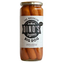 Brooklyn Dino's Famous Big Dogs 8 Beechwood Smoked Pork Hot Dogs 720g