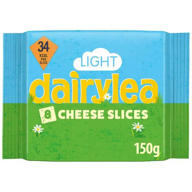 Dairylea Light Cheese Slices 8x18.75g