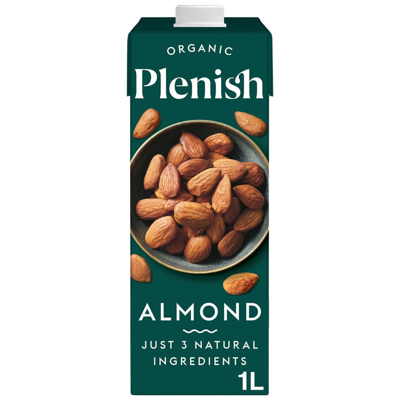 Plenish Organic Almond Dairy Alternative Long Life Drink 1 Litre