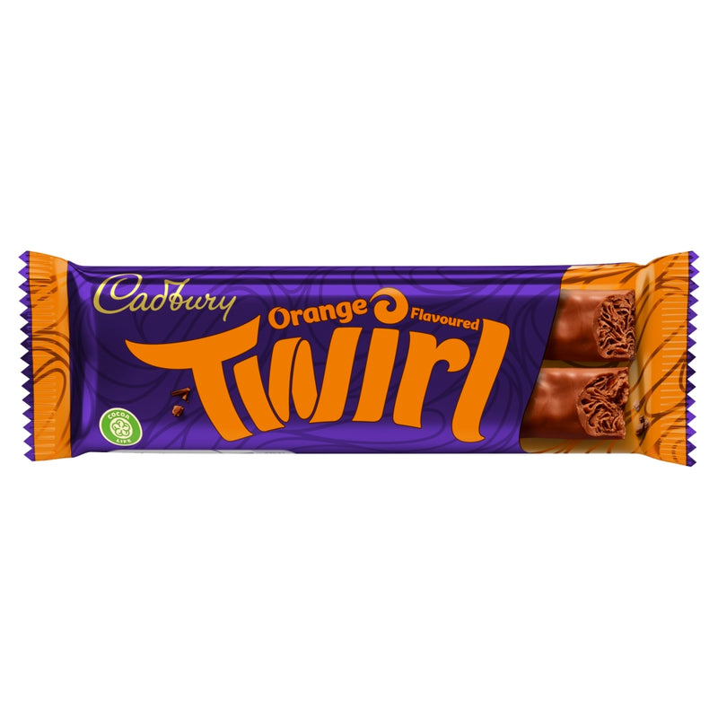 Cadbury Twirl Orange Chocolate Bar 43g