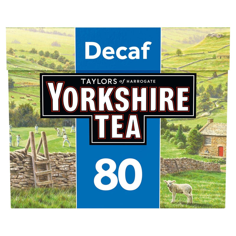 Yorkshire Decaf Tea Bags x80