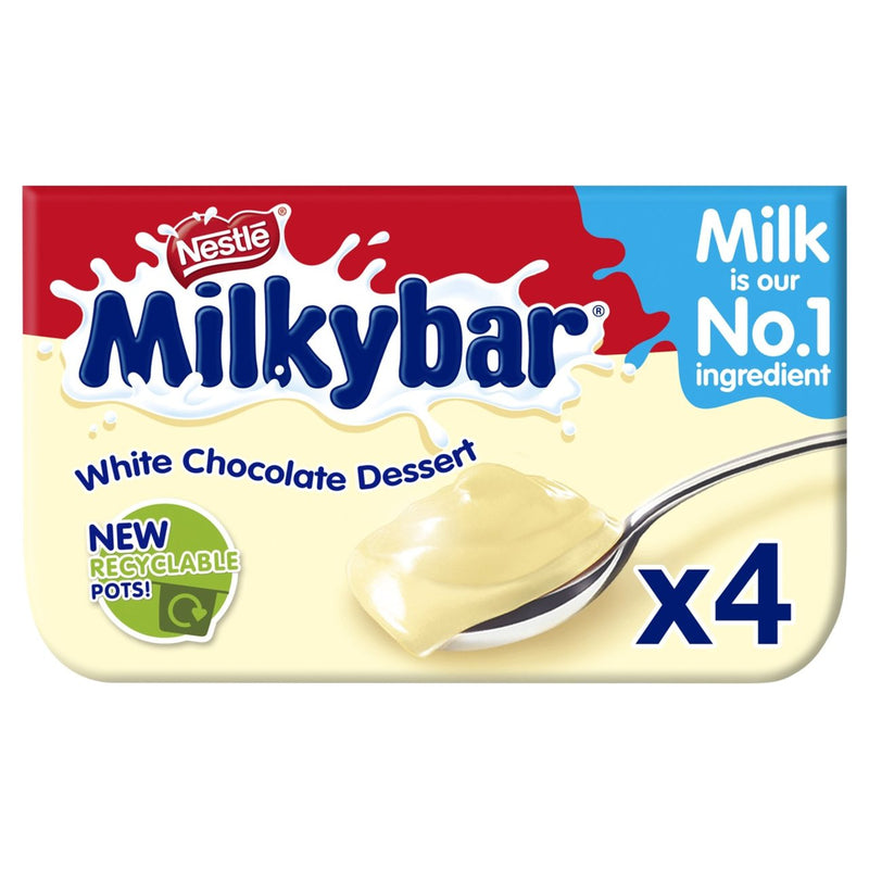 Milkybar White Chocolate Dessert 2x65g