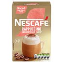 Nescafe Gold Cappuccino Unsweetened Instant Coffee Sachets x8