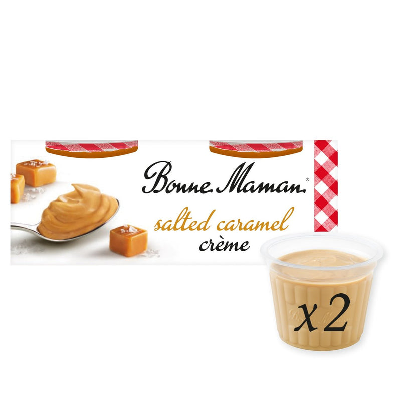 Bonne Maman Salted Caramel Creme 2x90g