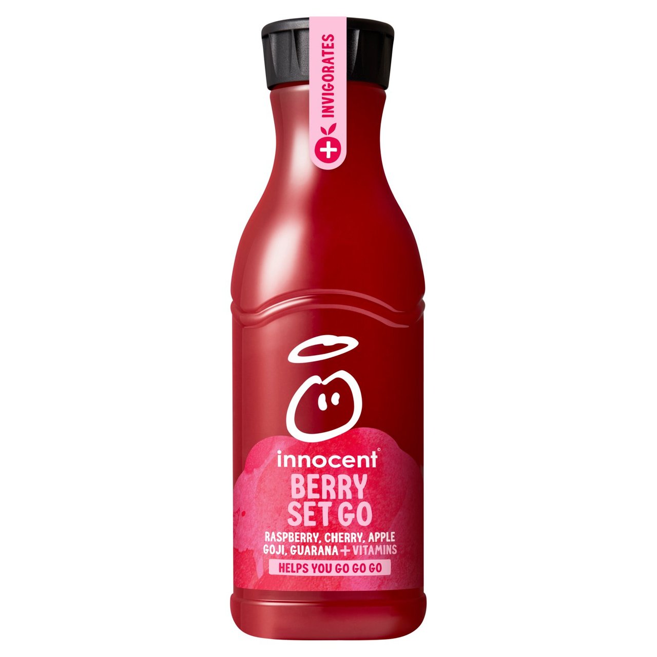 Innocent Plus Berry Set Go Raspberry & Cherry Juice with Vitamins 750ml