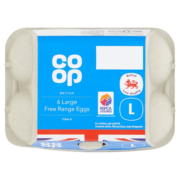British Large Free Range Eggs x6 - Moo Local
