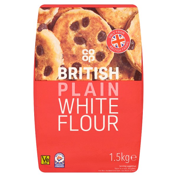 British Plain White Flour 1.5kg - Moo Local
