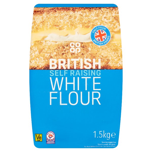 British Self Raising White Flour 1.5kg - Moo Local