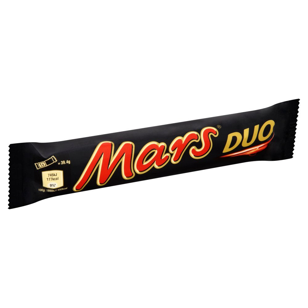 Mars Caramel Nougat & Milk Chocolate Snack Duo Bar 78.8g