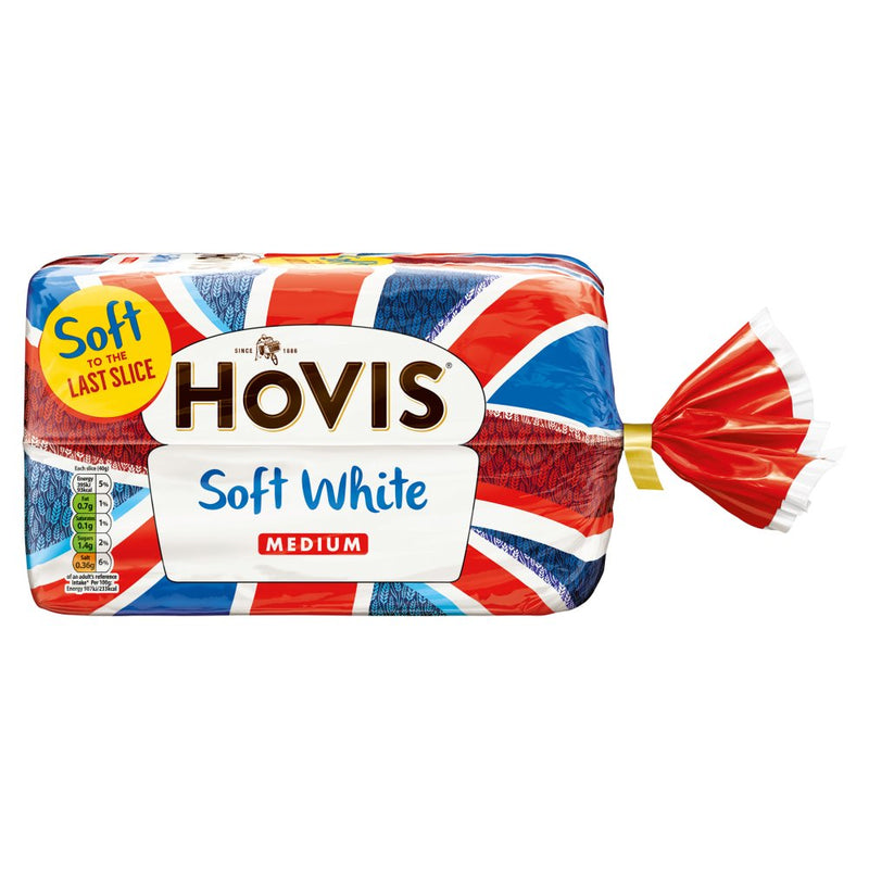 Hovis Soft Medium Sliced White Bread 800g