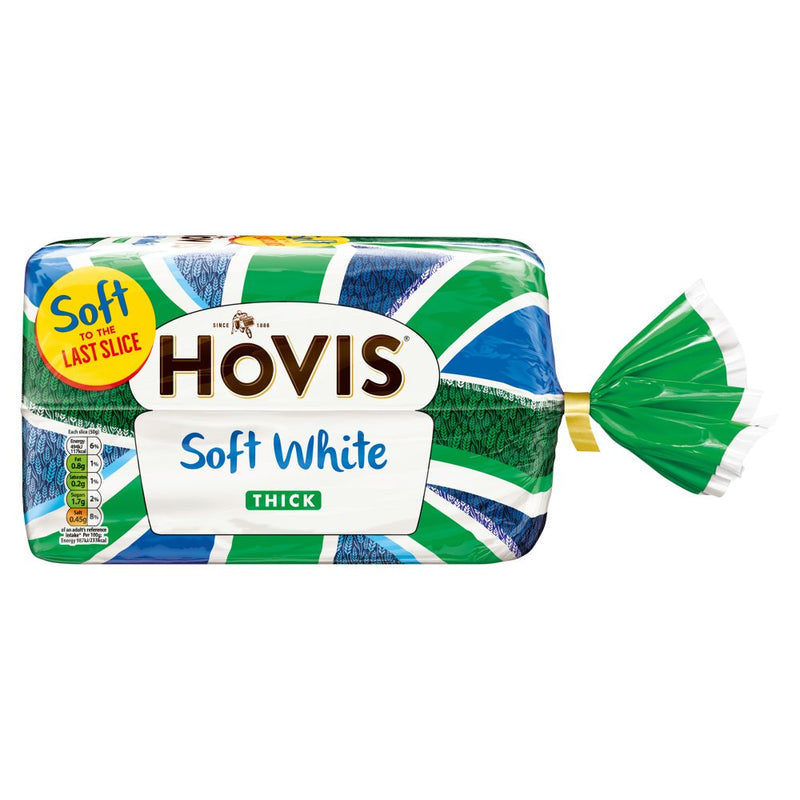 Hovis Soft Thick Sliced White Bread 800g