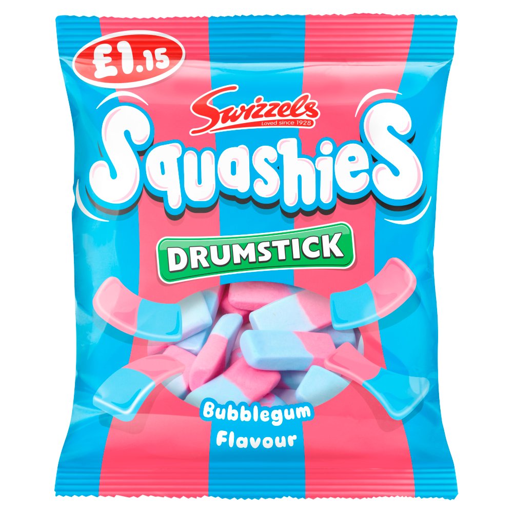 Swizzels Squashies Drumstick Bubblegum Flavour 120g