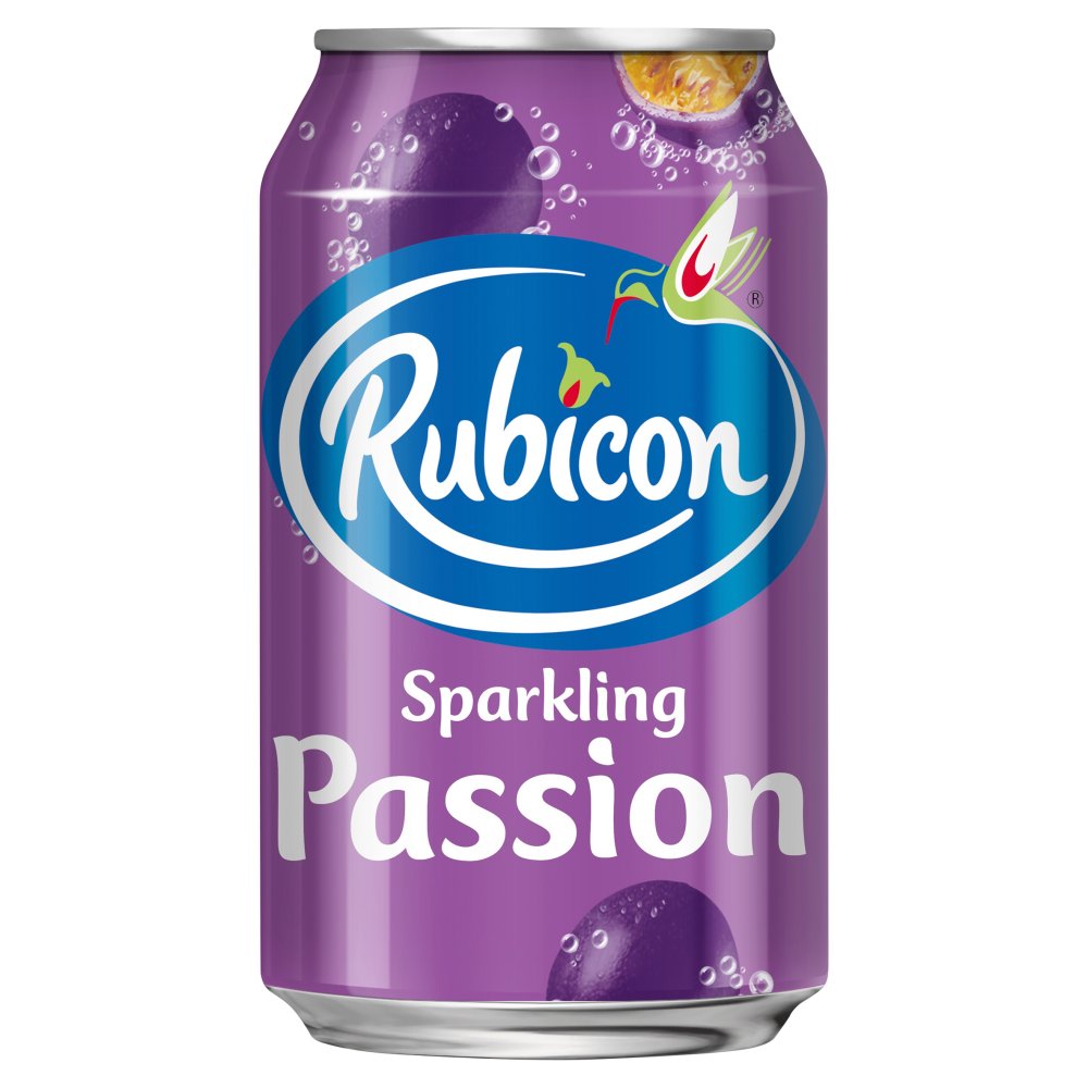 Rubicon Sparkling Passion Fruit Juice Drink 330ml - Moo Local