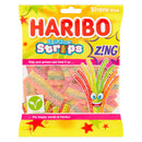 HARIBO Rainbow Strips Zing Bag 130g