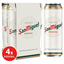 San Miguel Premium Lager Beer Pint 4x568ml